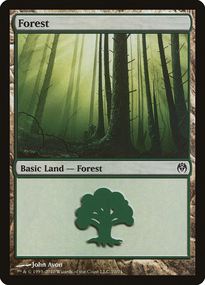 Forest (70) [Duel Decks: Phyrexia vs. the Coalition] | Pandora's Boox
