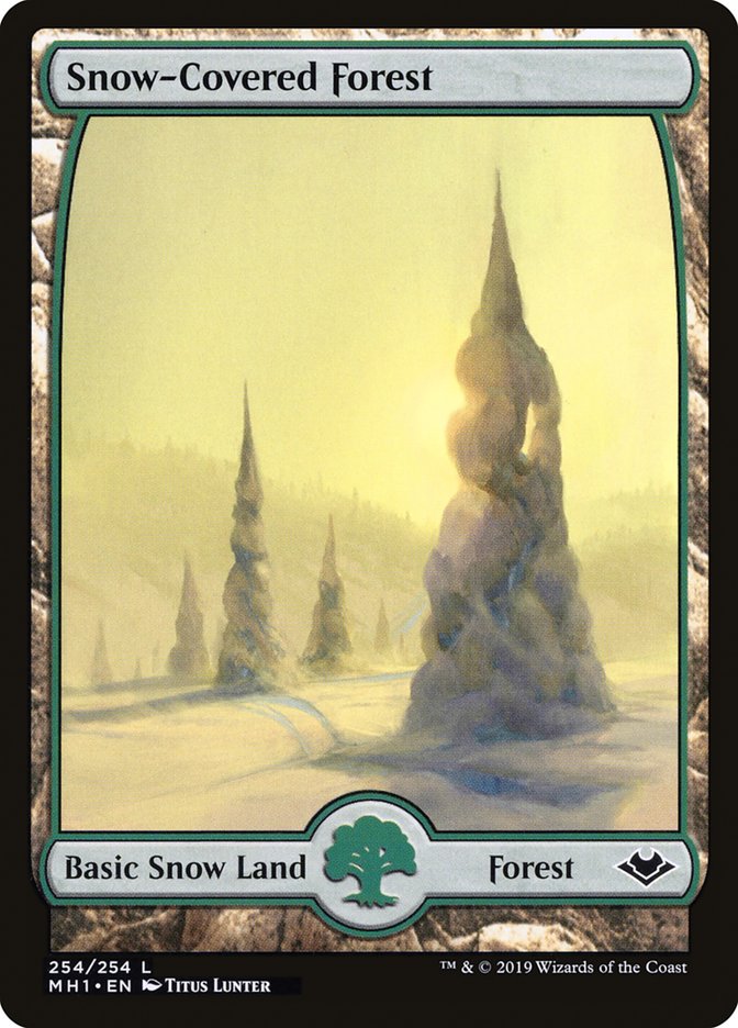 Snow-Covered Forest [Modern Horizons] | Pandora's Boox