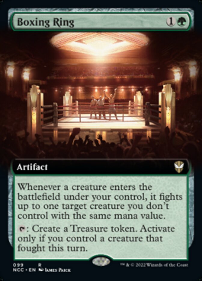 Boxing Ring (Extended Art) [Streets of New Capenna Commander] | Pandora's Boox
