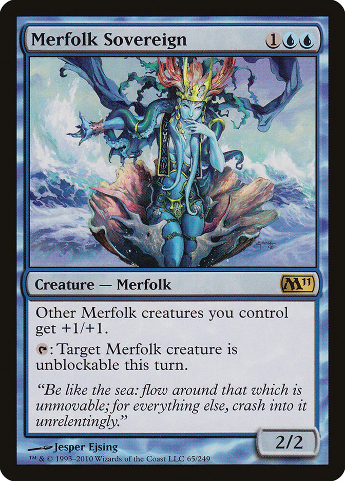 Merfolk Sovereign [Magic 2011] | Pandora's Boox