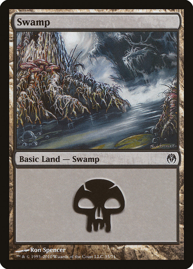 Swamp (35) [Duel Decks: Phyrexia vs. the Coalition] | Pandora's Boox
