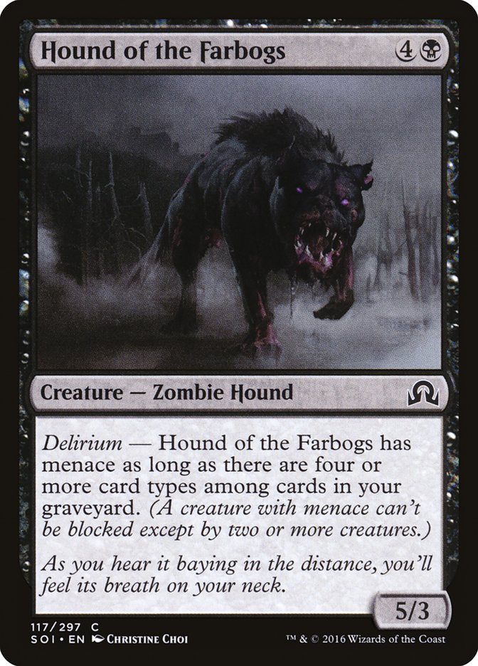 Hound of the Farbogs [Shadows over Innistrad] | Pandora's Boox