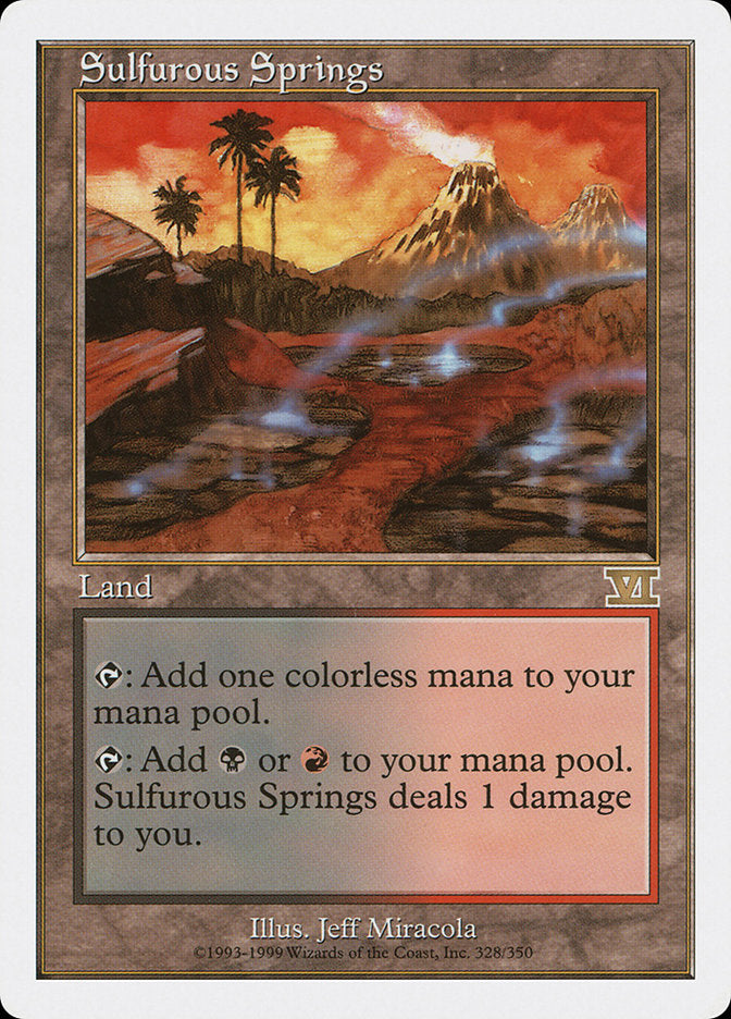 Sulfurous Springs [Classic Sixth Edition] | Pandora's Boox