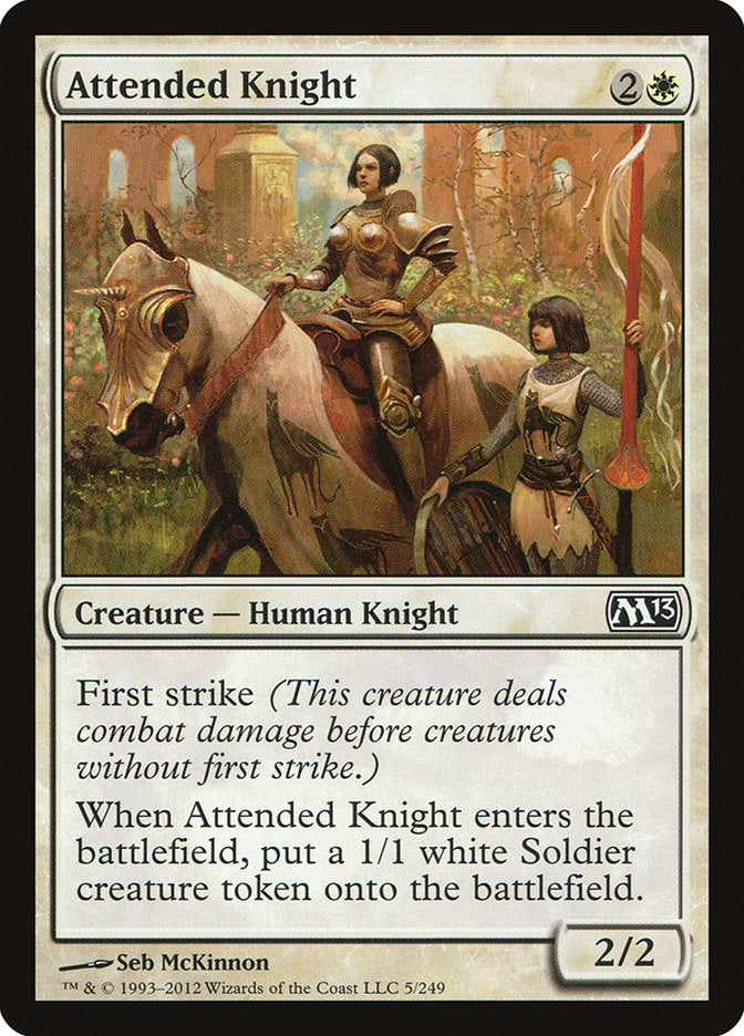 Attended Knight [Magic 2013] | Pandora's Boox