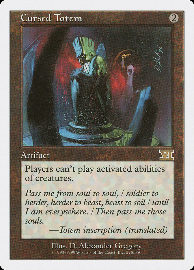 Cursed Totem [Classic Sixth Edition] | Pandora's Boox