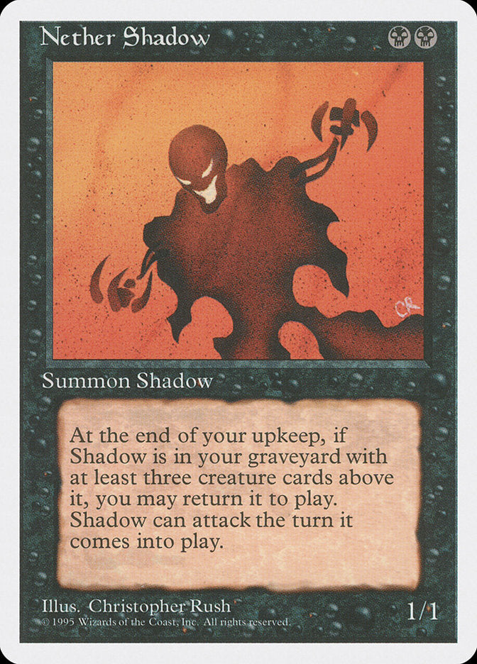 Nether Shadow [Fourth Edition] | Pandora's Boox