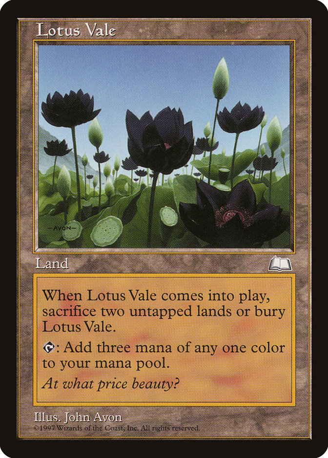 Lotus Vale [Weatherlight] | Pandora's Boox
