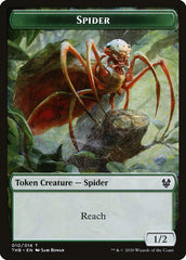 Satyr // Spider Double-Sided Token [Theros Beyond Death Tokens] | Pandora's Boox