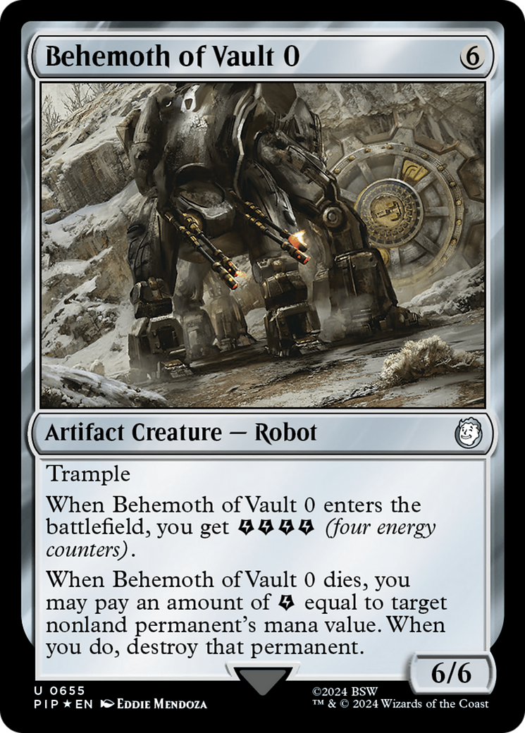 Behemoth of Vault 0 (Surge Foil) [Fallout] | Pandora's Boox