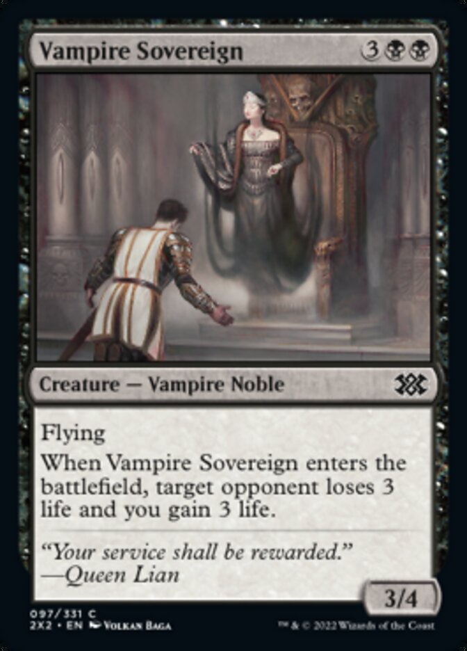 Vampire Sovereign [Double Masters 2022] | Pandora's Boox