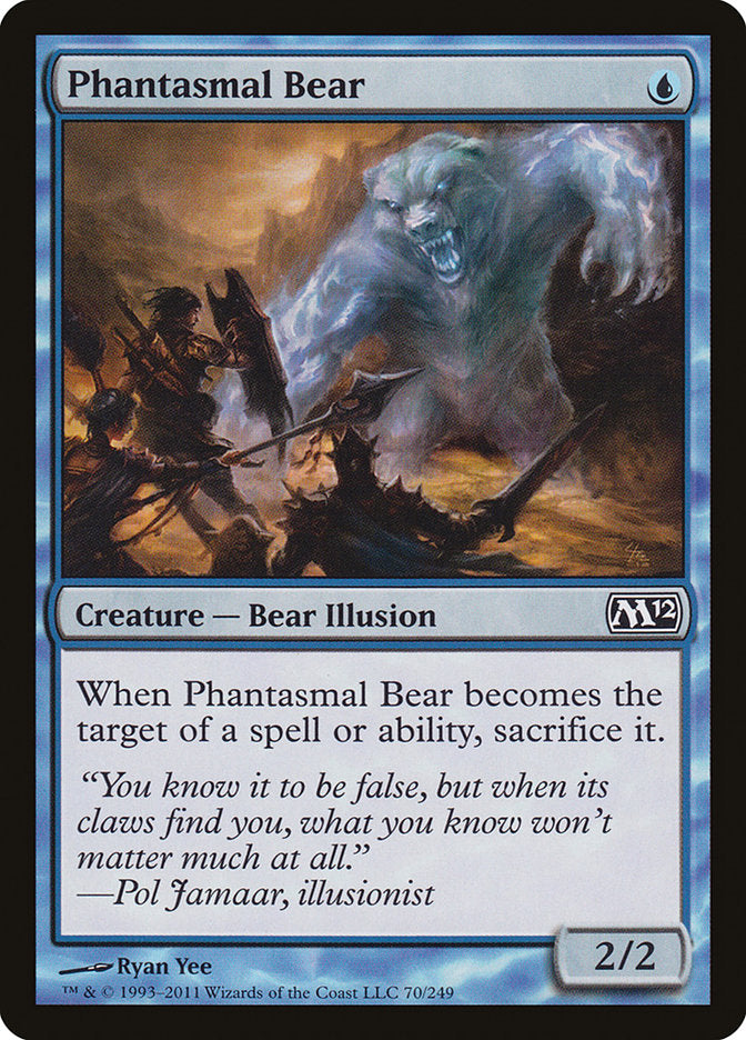 Phantasmal Bear [Magic 2012] | Pandora's Boox