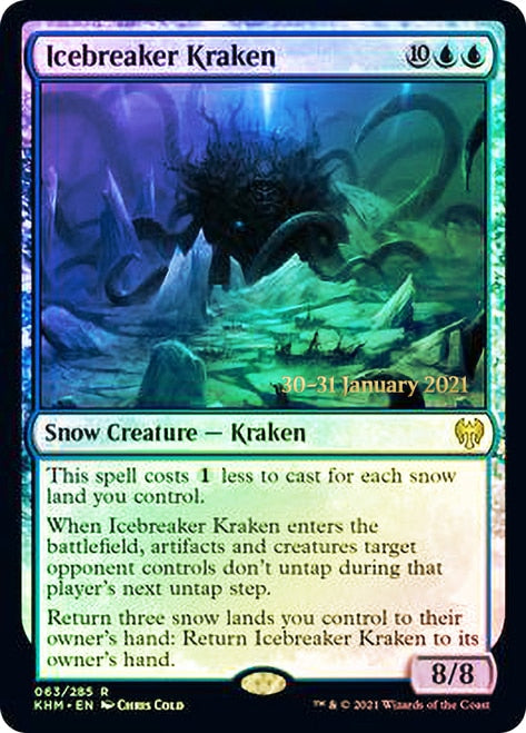 Icebreaker Kraken [Kaldheim Prerelease Promos] | Pandora's Boox