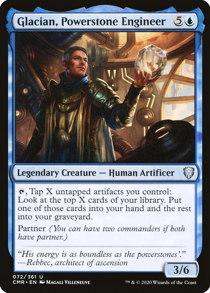 Glacian, Powerstone Engineer [Commander Legends] | Pandora's Boox