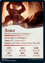 Xorn Art Card [Dungeons & Dragons: Adventures in the Forgotten Realms Art Series] | Pandora's Boox