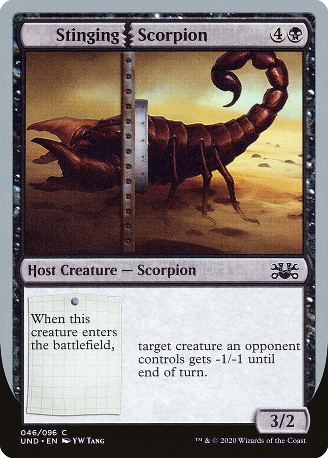 Stinging Scorpion [Unsanctioned] | Pandora's Boox