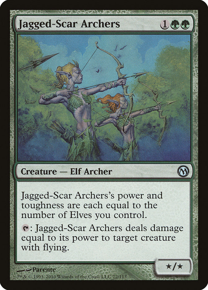Jagged-Scar Archers [Duels of the Planeswalkers] | Pandora's Boox