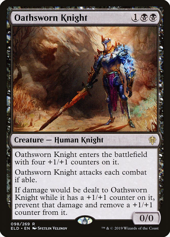 Oathsworn Knight [Throne of Eldraine] | Pandora's Boox