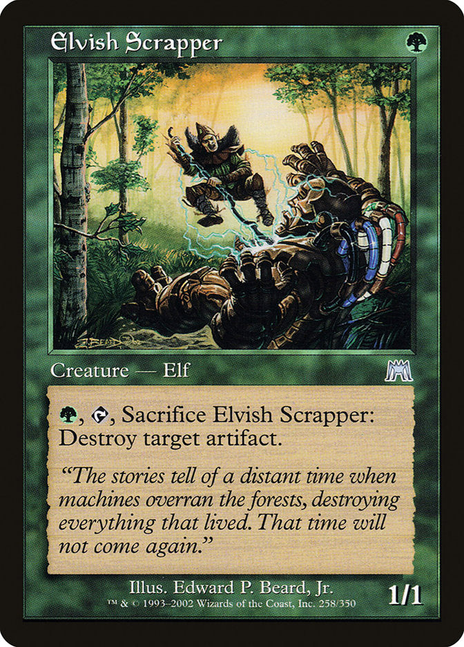 Elvish Scrapper [Onslaught] | Pandora's Boox