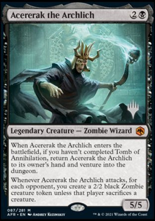 Acererak the Archlich (Promo Pack) [Dungeons & Dragons: Adventures in the Forgotten Realms Promos] | Pandora's Boox