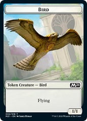 Bird // Demon Double-Sided Token [Core Set 2021 Tokens] | Pandora's Boox