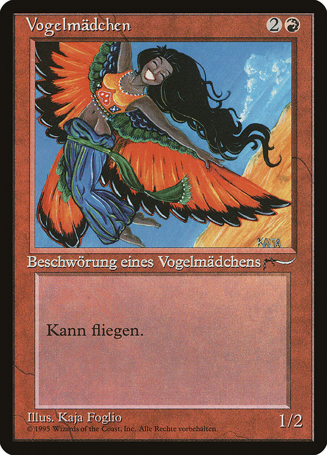 Bird Maiden (German) - "Vogelmadchen" [Renaissance] | Pandora's Boox
