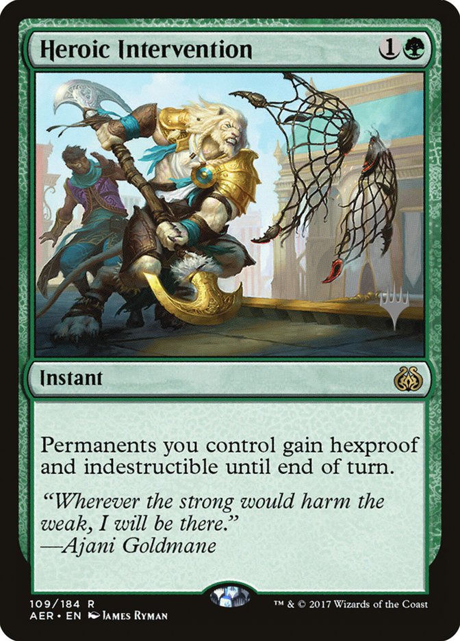 Heroic Intervention (Promo Pack) [Aether Revolt Promos] | Pandora's Boox