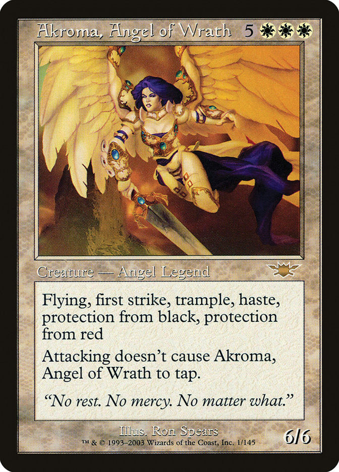 Akroma, Angel of Wrath [Legions] | Pandora's Boox