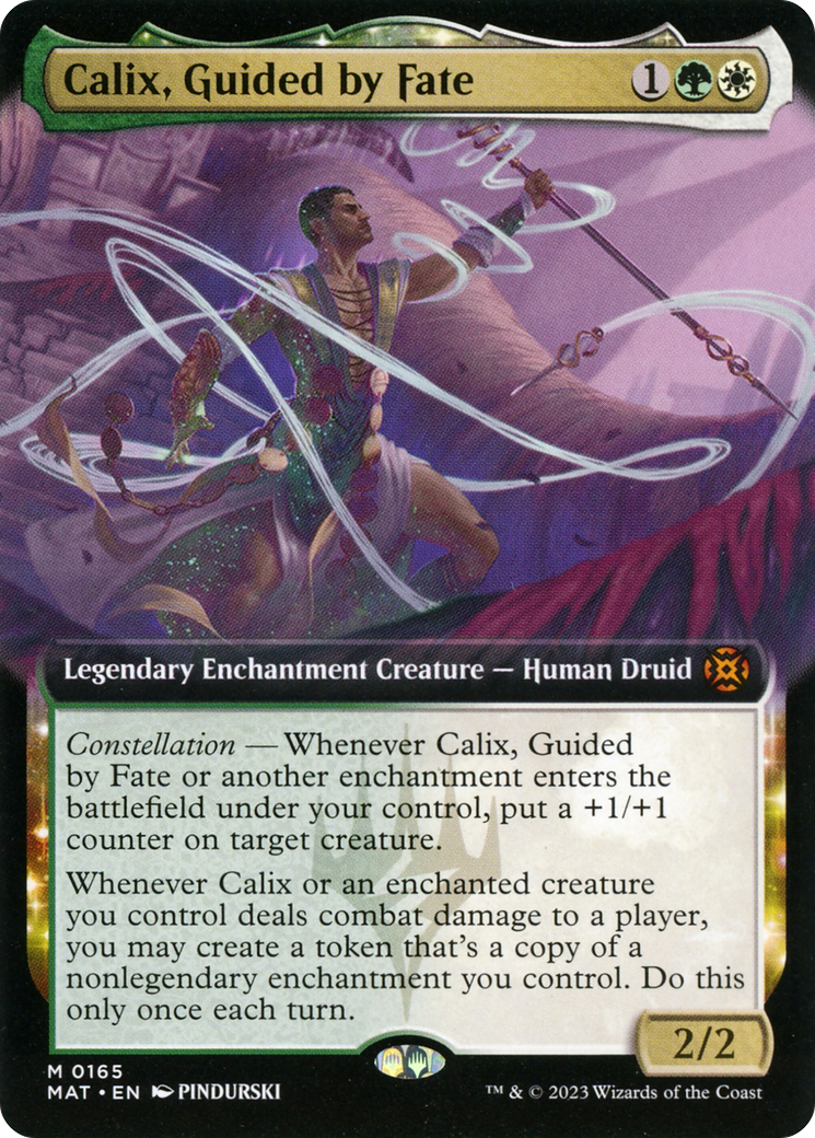 Calix, Guided by Fate (Extended Art) [March of the Machine: The Aftermath] | Pandora's Boox