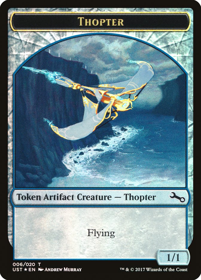 Thopter // Thopter Double-Sided Token [Unstable Tokens] | Pandora's Boox
