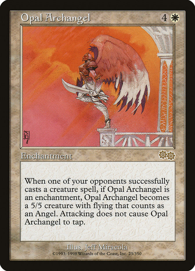 Opal Archangel [Urza's Saga] | Pandora's Boox