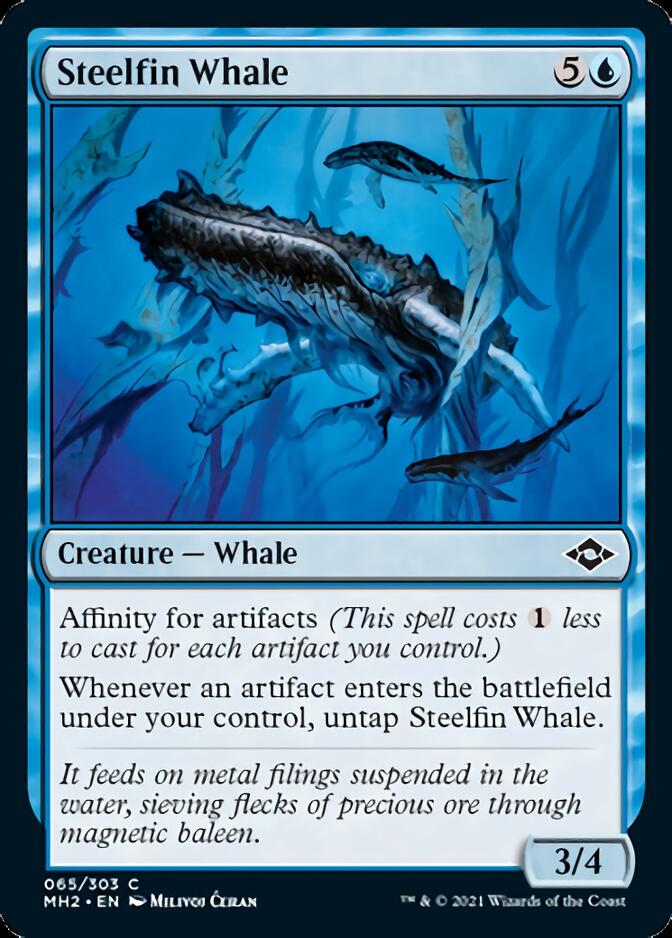 Steelfin Whale [Modern Horizons 2] | Pandora's Boox
