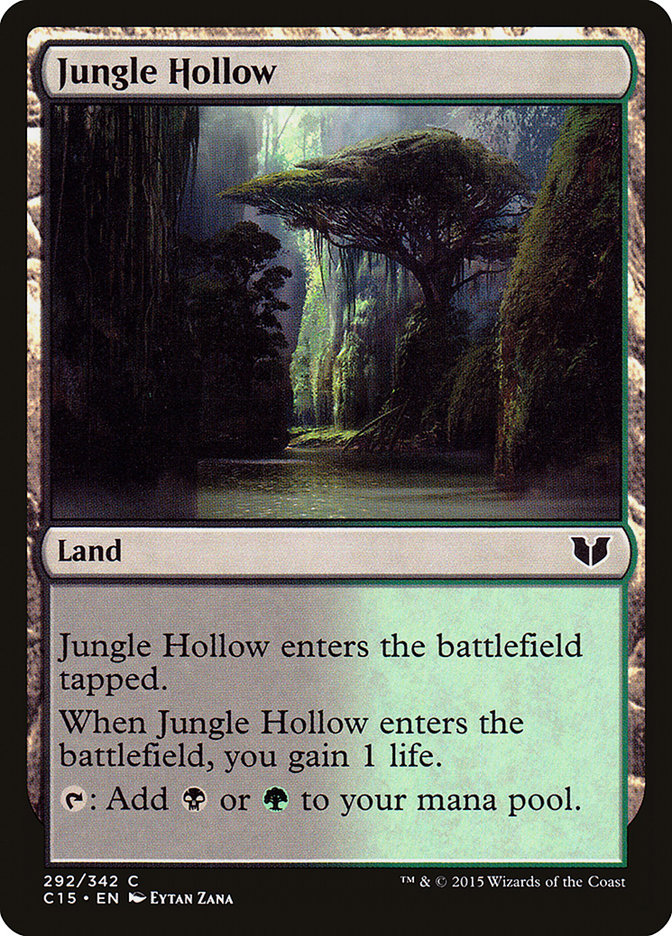 Jungle Hollow [Commander 2015] | Pandora's Boox