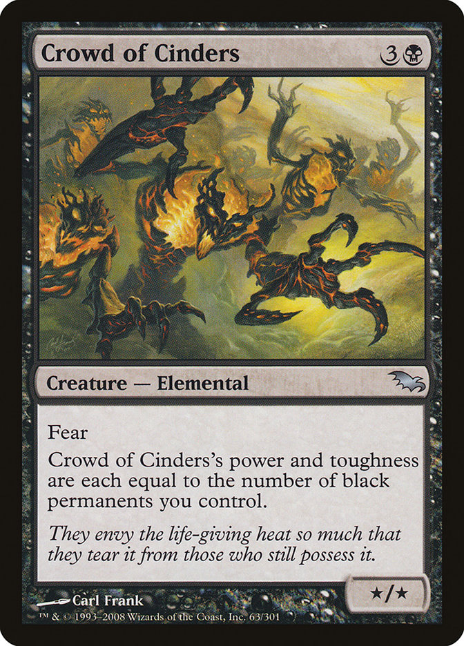 Crowd of Cinders [Shadowmoor] | Pandora's Boox