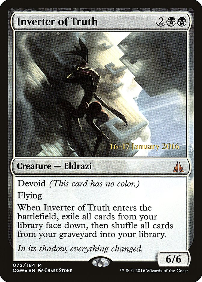 Inverter of Truth [Oath of the Gatewatch Prerelease Promos] | Pandora's Boox
