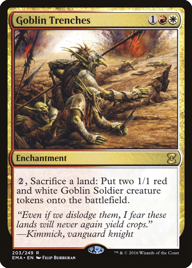 Goblin Trenches [Eternal Masters] | Pandora's Boox