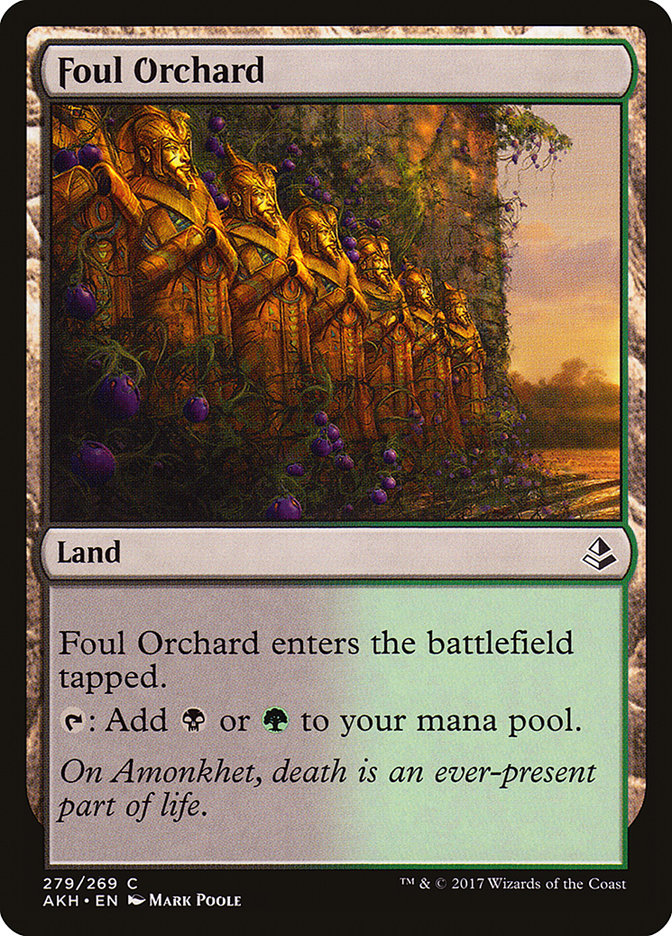 Foul Orchard [Amonkhet] | Pandora's Boox
