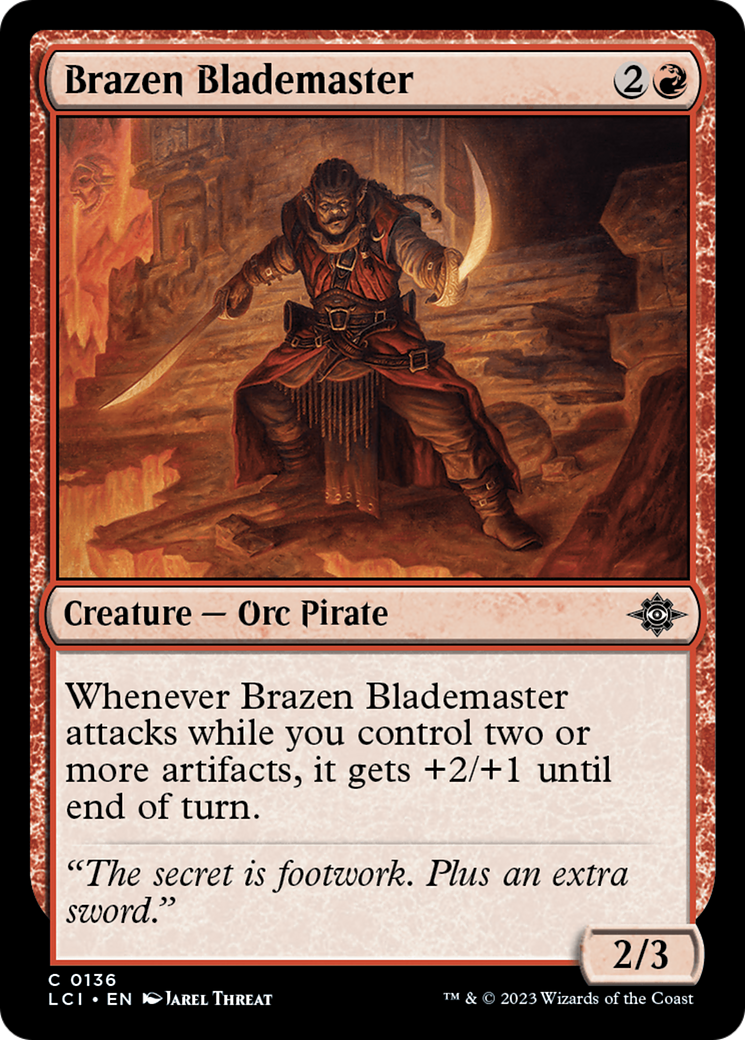 Brazen Blademaster [The Lost Caverns of Ixalan] | Pandora's Boox