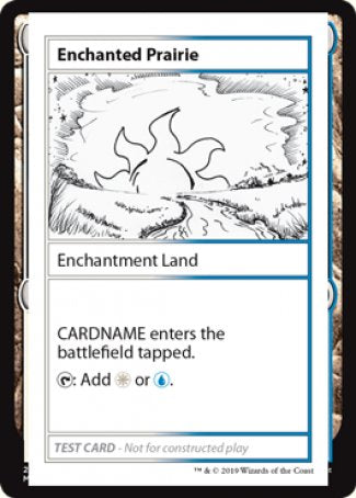 Enchanted Prairie (2021 Edition) [Mystery Booster Playtest Cards] | Pandora's Boox