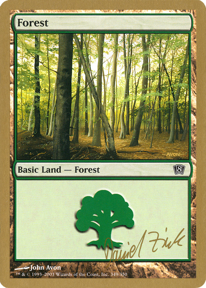 Forest (dz349) (Daniel Zink) [World Championship Decks 2003] | Pandora's Boox
