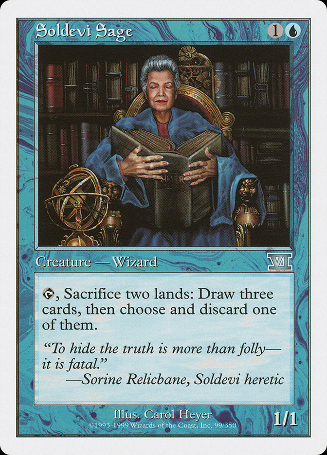 Soldevi Sage [Classic Sixth Edition] | Pandora's Boox