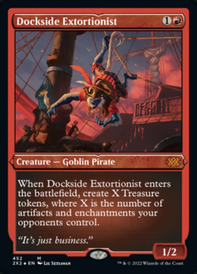 Dockside Extortionist (Foil Etched) [Double Masters 2022] | Pandora's Boox