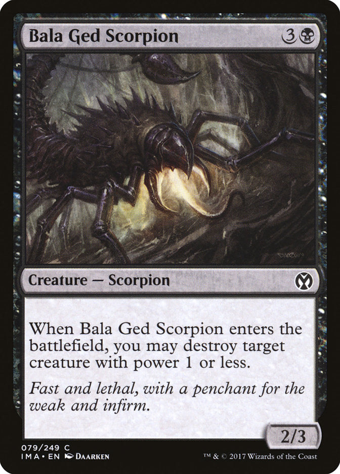 Bala Ged Scorpion [Iconic Masters] | Pandora's Boox