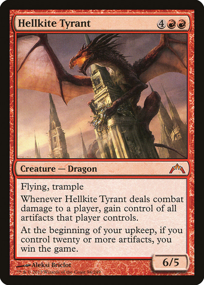 Hellkite Tyrant [Gatecrash] | Pandora's Boox