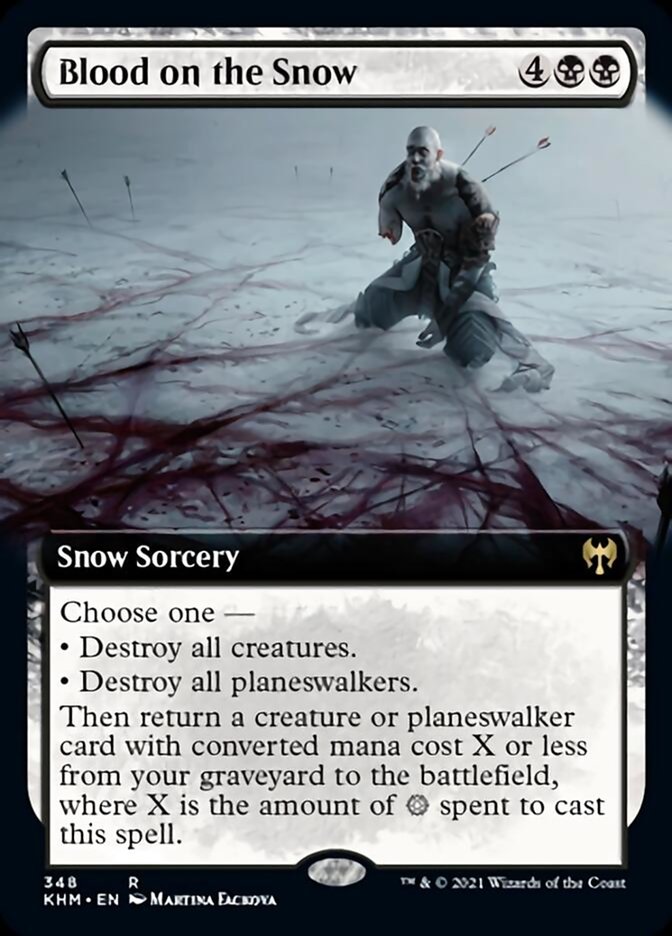 Blood on the Snow (Extended Art) [Kaldheim] | Pandora's Boox