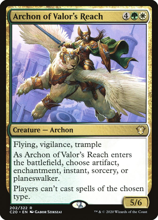 Archon of Valor's Reach [Commander 2020] | Pandora's Boox