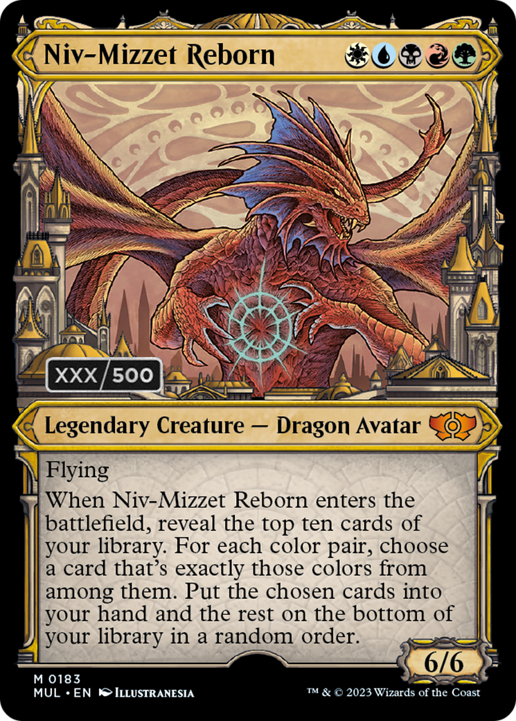 Niv-Mizzet Reborn (Serialized) [Multiverse Legends] | Pandora's Boox