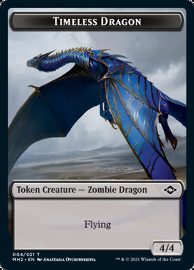 Timeless Dragon Token [Modern Horizons 2 Tokens] | Pandora's Boox