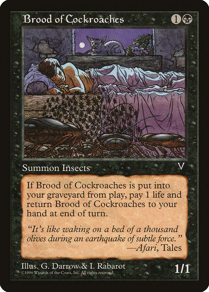 Brood of Cockroaches [Visions] | Pandora's Boox
