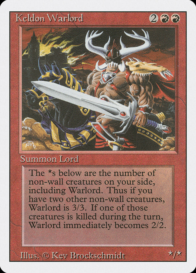 Keldon Warlord [Revised Edition] | Pandora's Boox