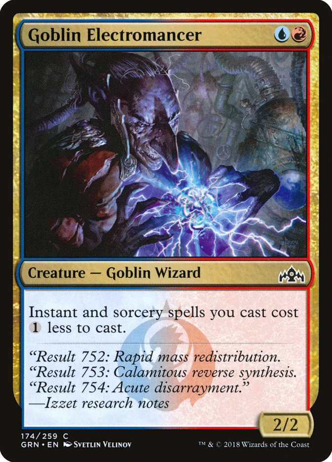 Goblin Electromancer [Guilds of Ravnica] | Pandora's Boox